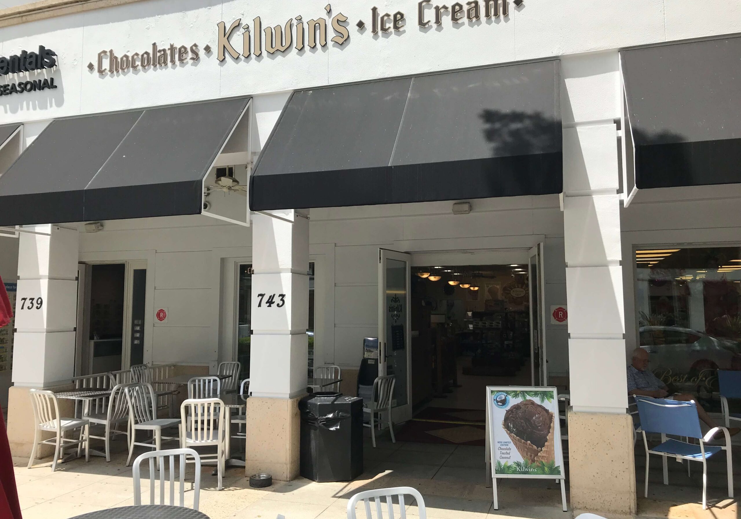 Kilwin's chocolate and ice cream shop exterior