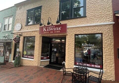 Kilwins candy and ice cream shop exterior