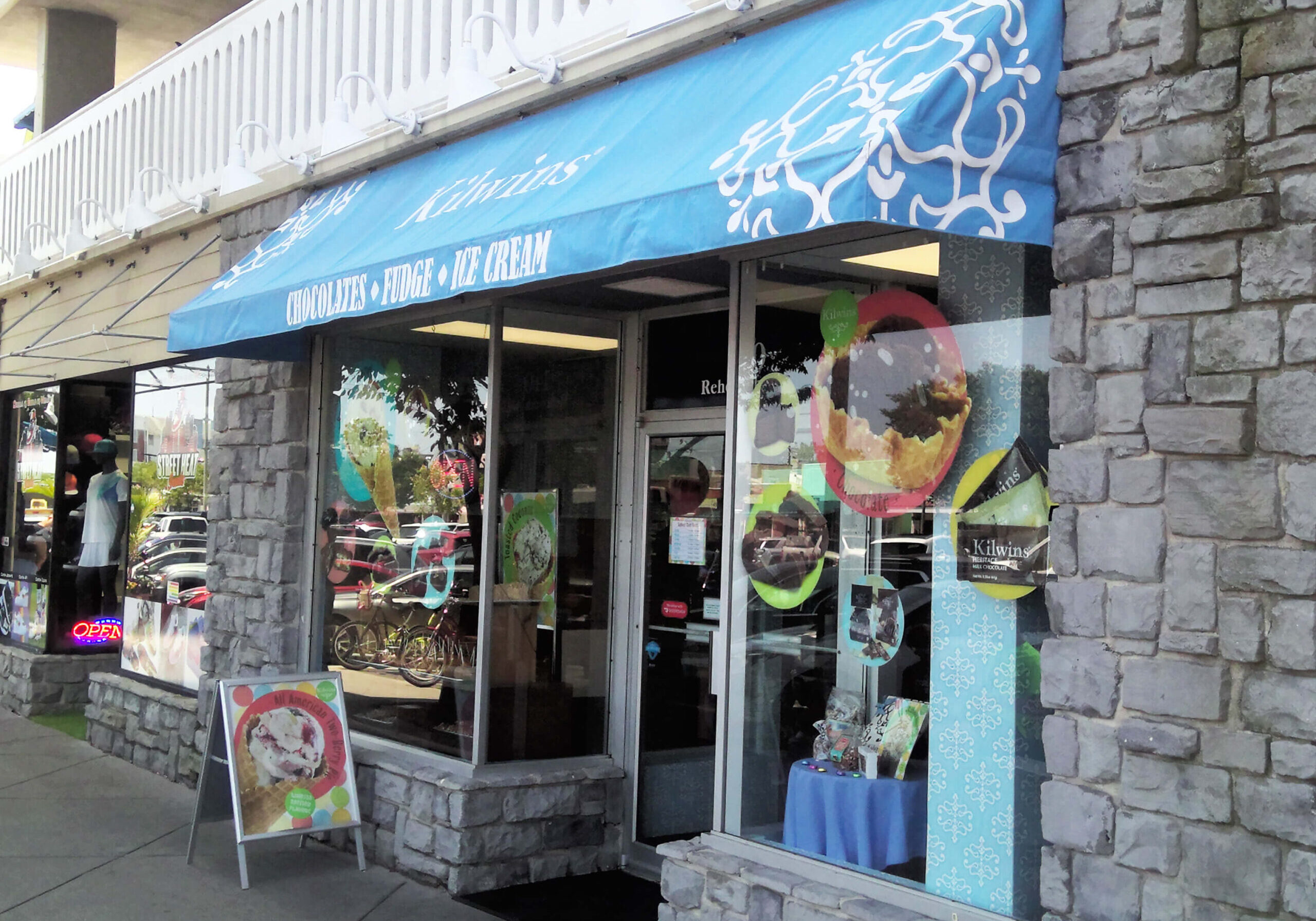 Rehoboth Beach, DE Kilwins storefront