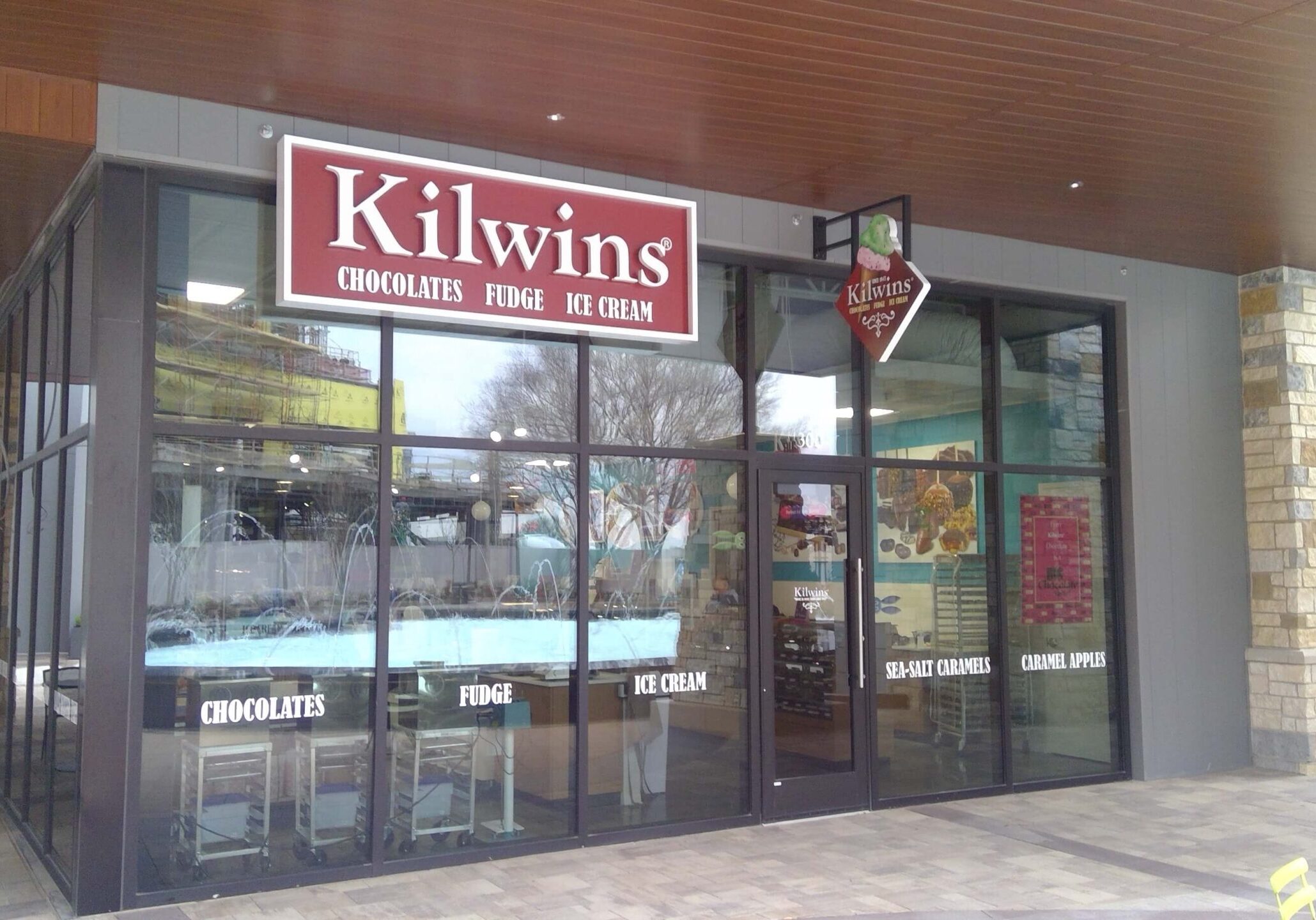 The Colony in Grandscape, TX Kilwins storefront